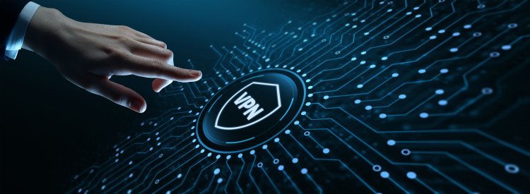 surfshark vpn services review hand pressing on vpn button on circuit board